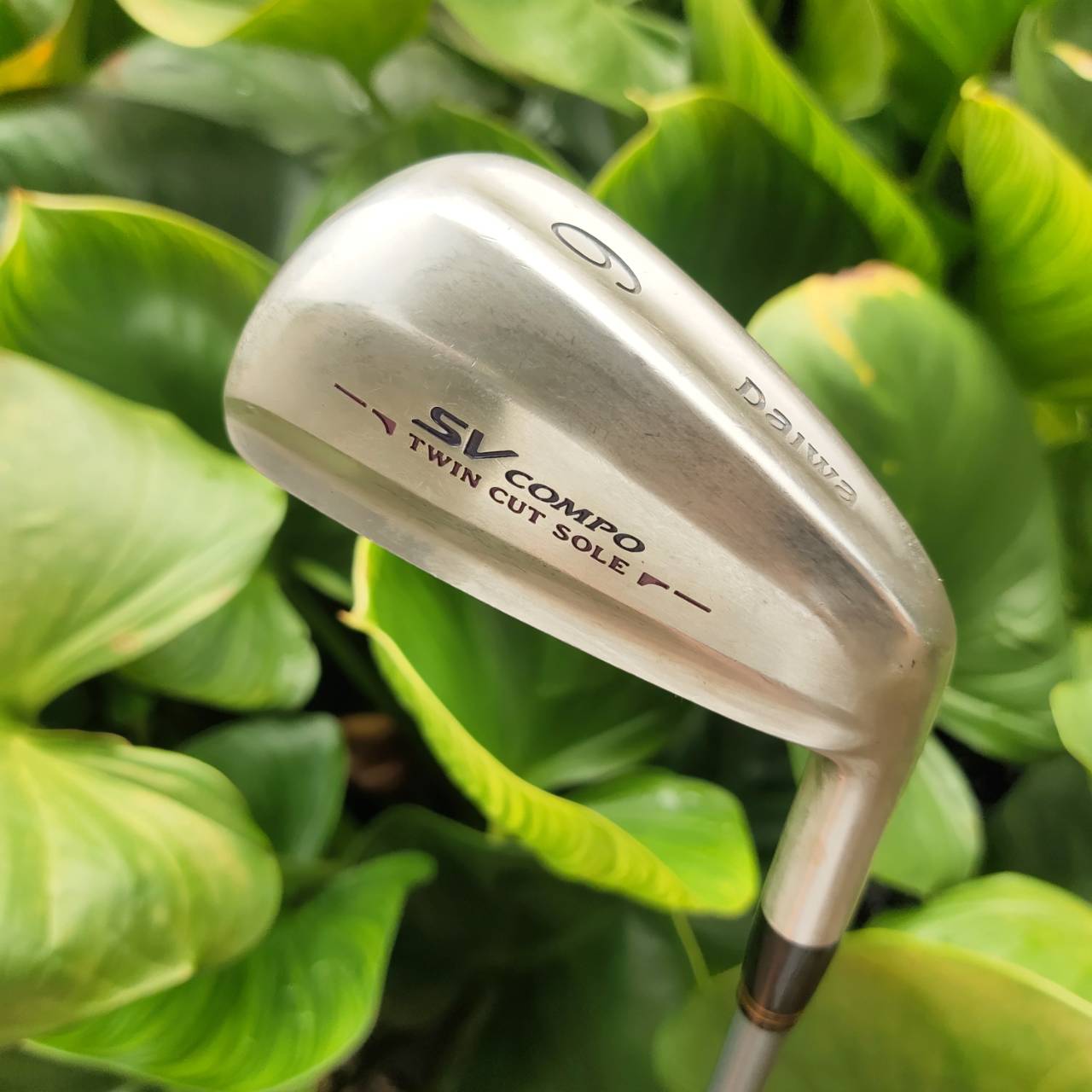 ** ไม้กอล์ฟผู้หญิง ** ชุดเหล็ก DAIWA SV COMPO เทคโนโลยี "Twin Cut Sole" หน้าเคฟล่าทั้งเซ็ต