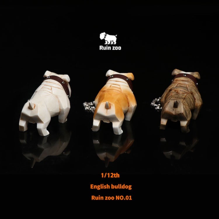 [สั่งจอง]RZTOYS 1/12 : English bulldog