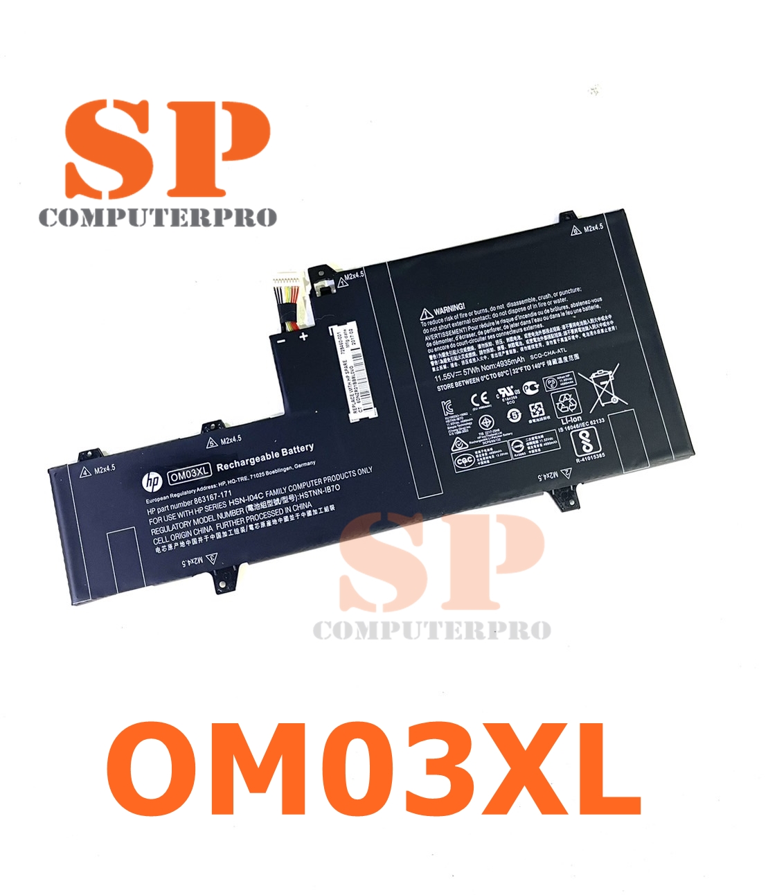 HP BATTERY แบตเตอรี่ของแท้ HP EliteBook x360 1030 G2 Series