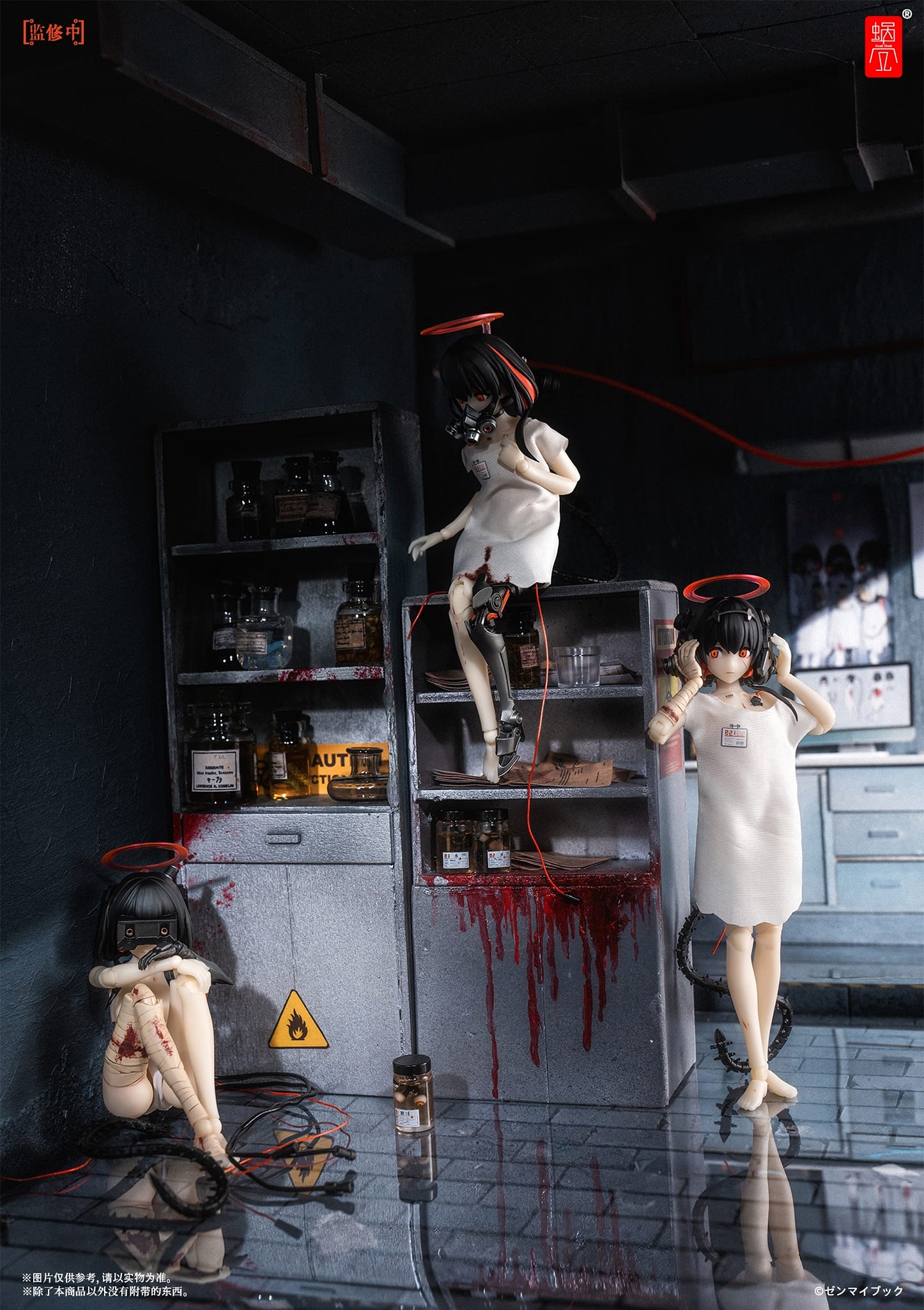 [พร้อมส่ง] "Snail Shell 1/12 : Three Wise Monkeys (SET3ตัว) 01 : Mizaru/02 : Kikazaru/03 : Iwazaru