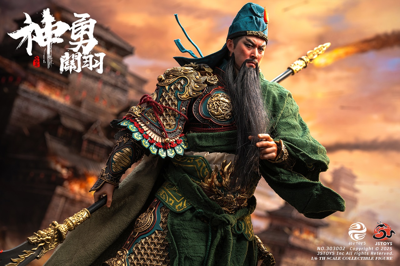 [พร้อมส่ง]303TOYS x JSTOYS 1/6 : Three Kingdoms Mighty Guan Yu Yun Chang - NO.303002 : Exclusive edition