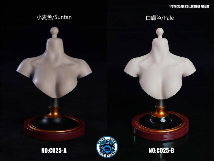 [สั่งจอง]SUPER DUCK C025 1/6 Female Bust Stand NO:C025-A, C025-B (เฉพาะแท่นโชว์เท่านั้น ไม่รวมหัว)
