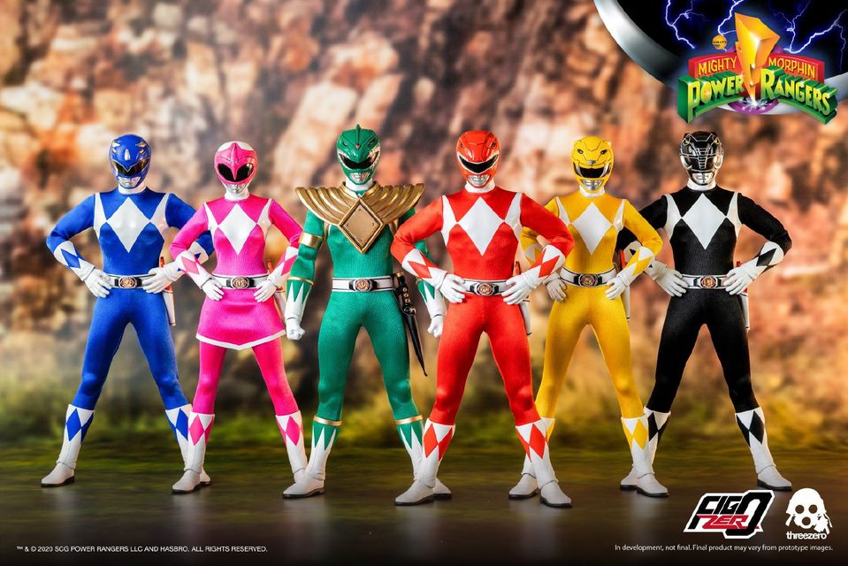 [สั่งจอง] Threezero 1/6 : Power Rangers (Classic)