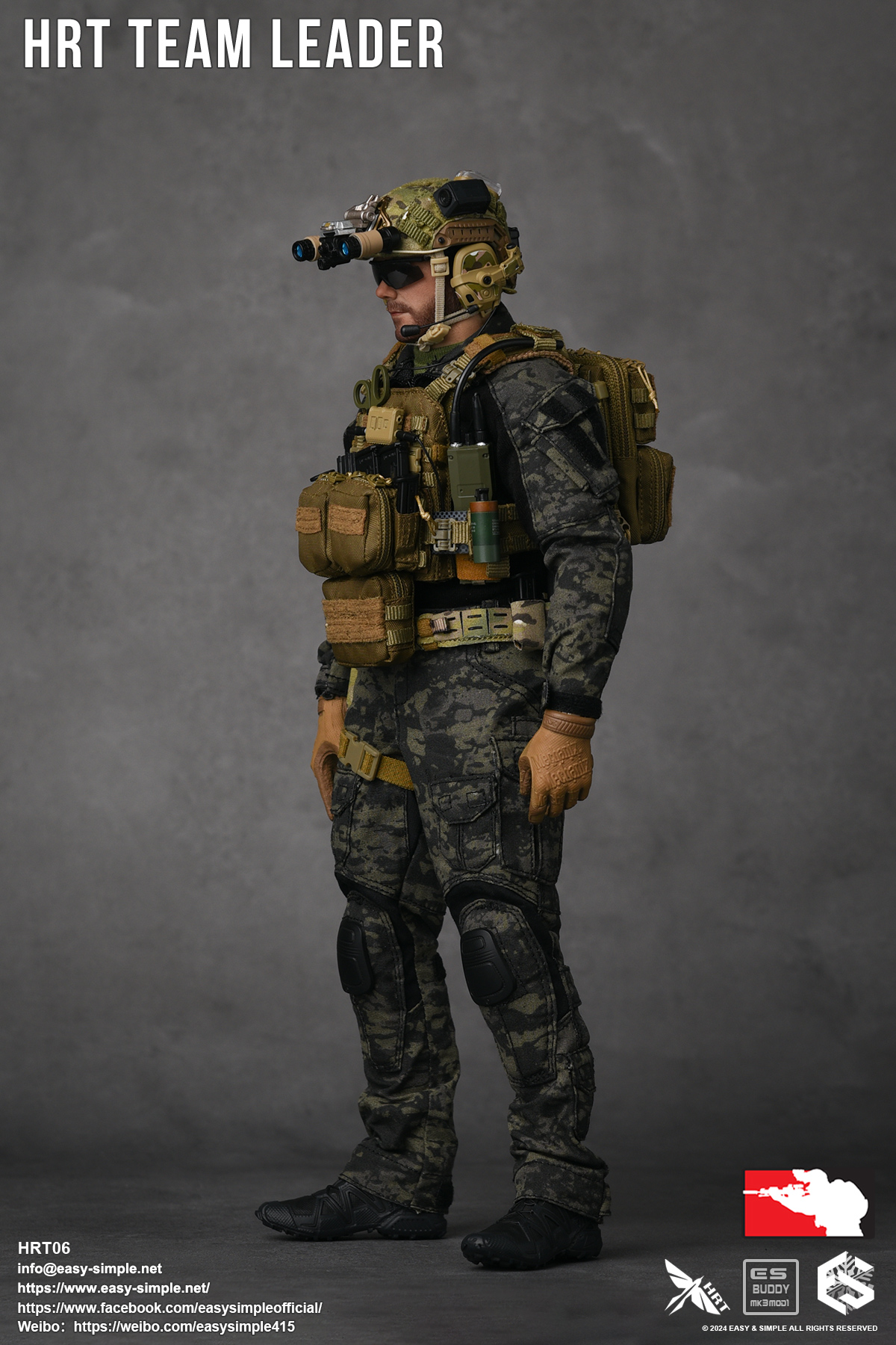 [สั่งจอง]Easy&Simple HRT06 1/6 : HRT TEAM LEADER