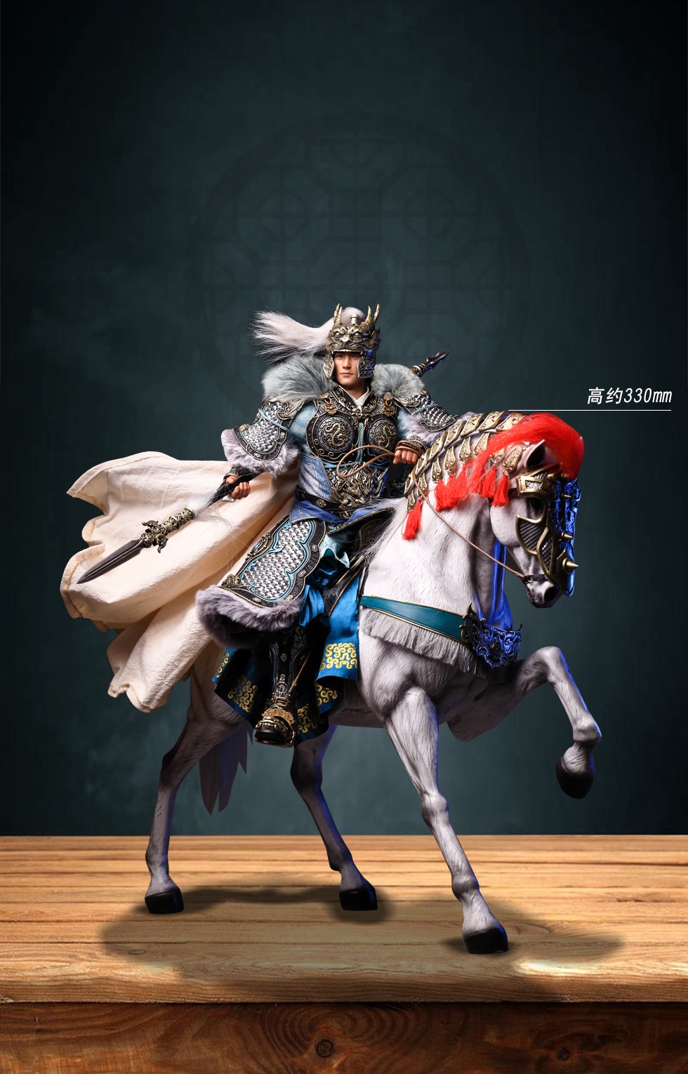 [สั่งจอง] JSTOYS 1/6 CAVALRY GENERAL MA CHAO, MENGQI - JS005 : STANDARD EDITION
