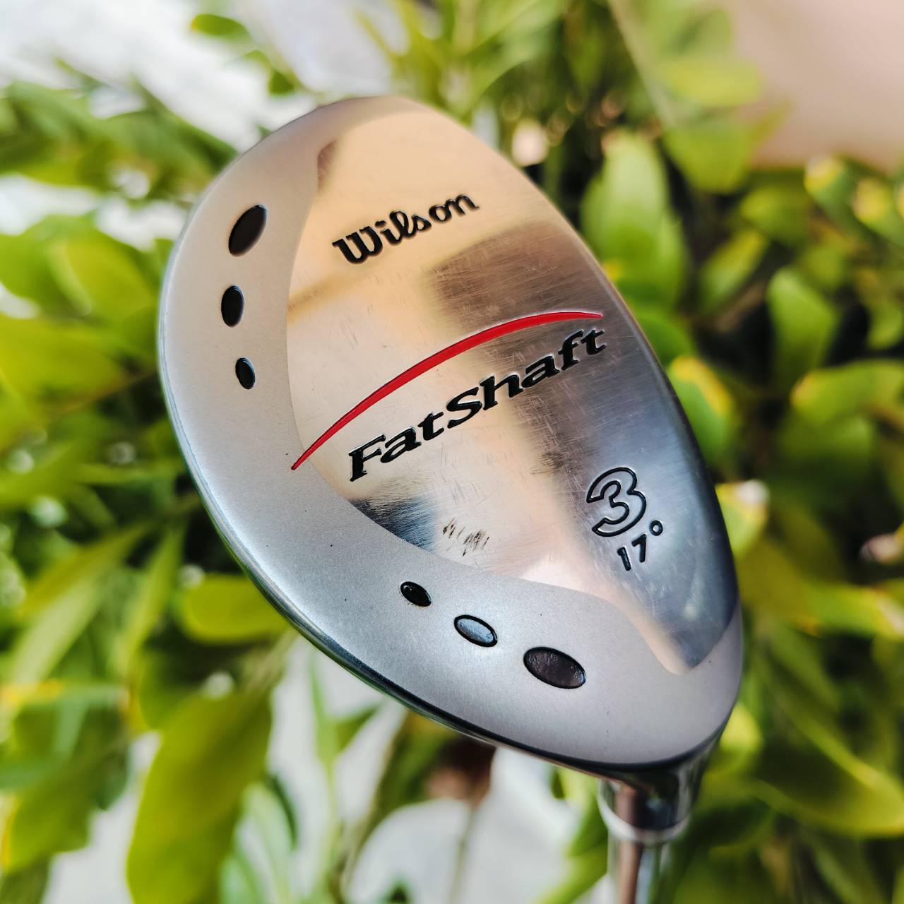 UT3 WILSON FATSHAFT องศา 17 ก้าน เหล็ก FATSHAFT FLEX R ตีตรงมาก ทอร์คน้อย ก้านเบา วางระยะได้แม่นยำกรีนอย่างมาก ไม้กอล์ฟพรีเมี่ยมมือสอง ของแท้ By NakaraLuxurious