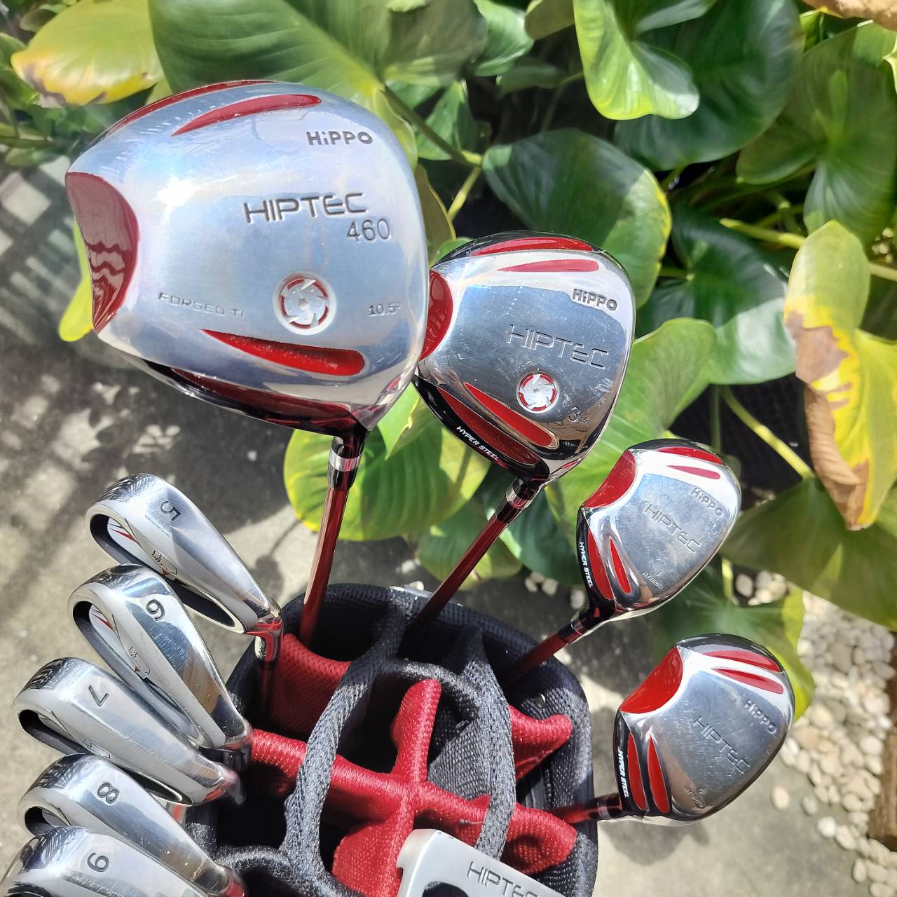 FULLSET HIPPO HIPTEC เป็นรุ่นที่ดีที่สุดของ HIPPO ตีดีมาก ตีง่ายตีไกลค่ะ!!! หัวไม้ได้ถึง 4 หัว ไม้กอล์ฟพรีเมี่ยมมือสอง ของแท้ By NakaraLuxurious