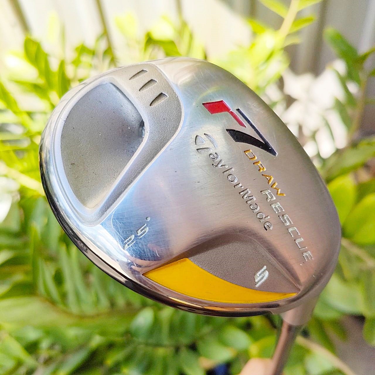 HYBRID 5 TAYLORMADE r7 DRAW องศา 25 ก้าน RE*AX FLEX R ตีตรง แม่นยำ ตีง่ายมาก กระดองเบา CG ต่ำ ลูกลอยง่าย เสียงเพราะ ไม้กอล์ฟพรีเมี่ยมมือสอง By NakaraLuxurious