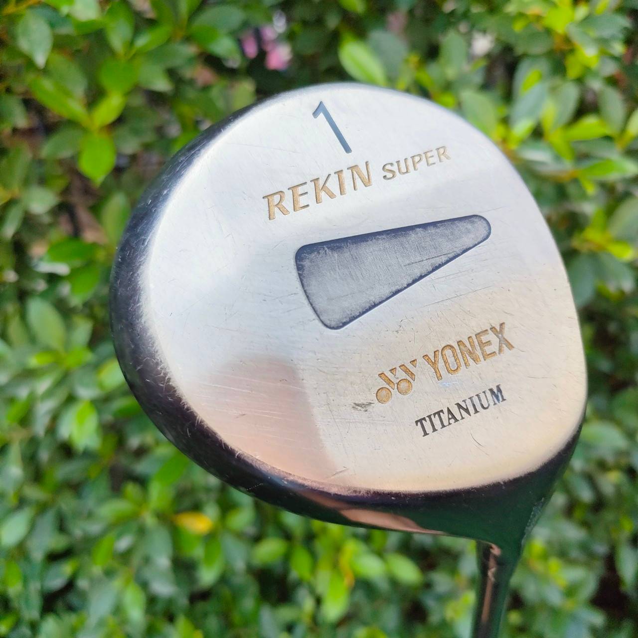 DRIVER YONEX REKIN SUPER องศา 10.5 ก้าน YONEX BGS500 วัสดุไทเทเนี่ยม เสียงเพราะ MADE IN JAPAN