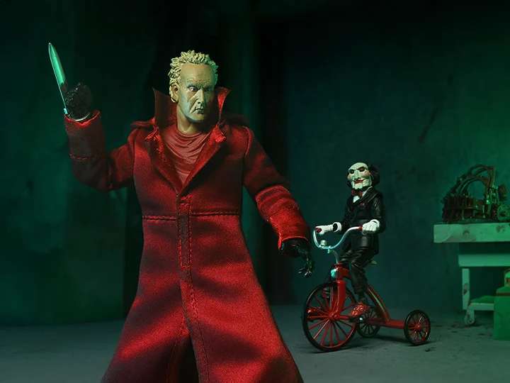 [พร้อมส่ง] "NECA - The Saw : Ultimate Jigsaw Killer (Red Robe) 7"""