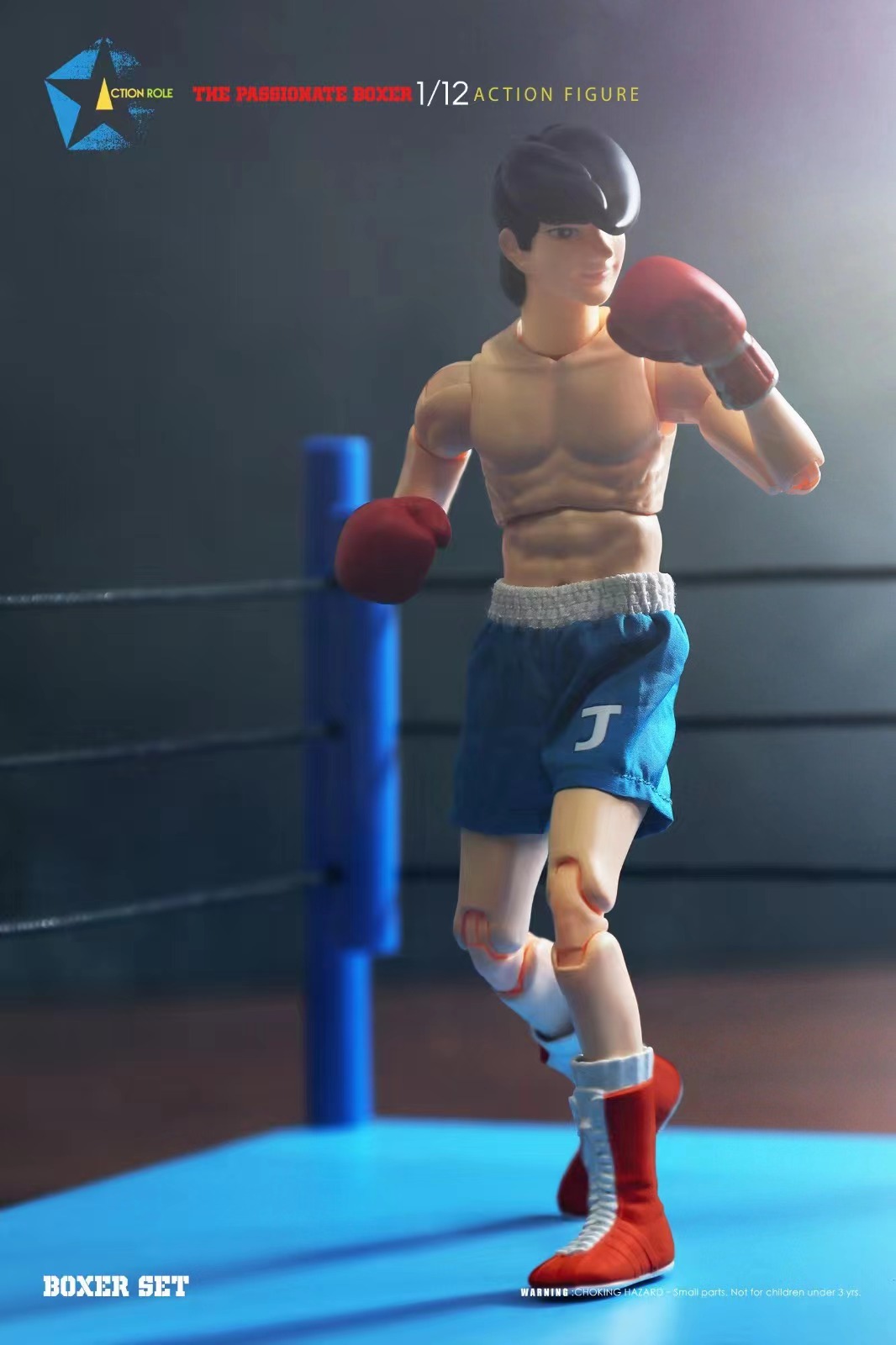 [พร้อมส่ง] Action Role 1/12 : The Passionate Boxer มีให้เลือก 2 แบบ