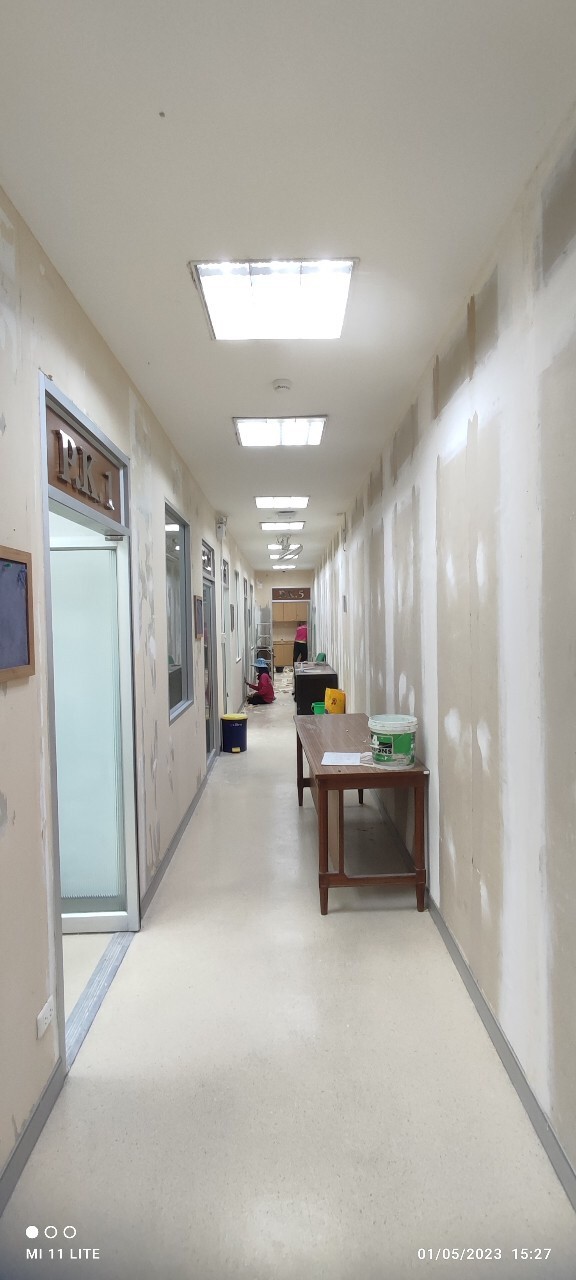 งานปรับปรุงห้องประชุมภาควิชาอายุรศาสตร์ร.พ.ศิริราช