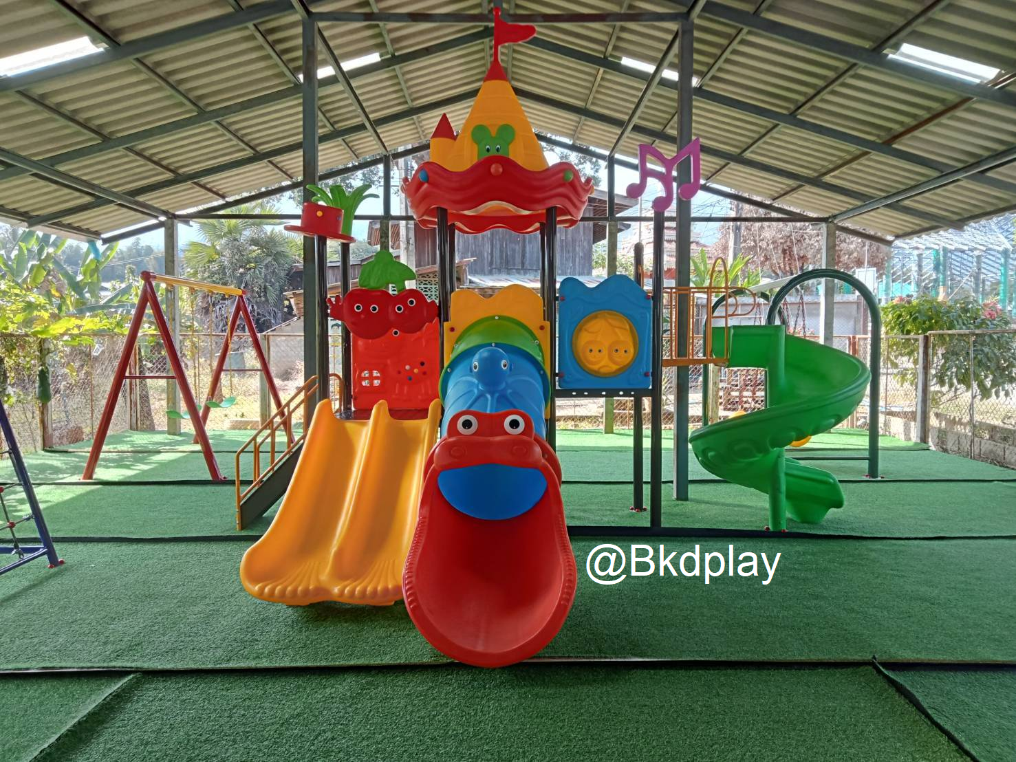 เครื่องเล่นสนามกลางแจ้ง-ในร่ม,ชุดปราสาทดนตรี,สไลเดอร์ใหญ่,ครุภัณฑ์สนามเด็กเล่น,งบ.สพฐ,โครงการโรงเรียนประชารัฐ, เครื่องเล่นสนามระดับก่อนประถมศึกษา, งบประมาณ80,000 playground,สไลเดอร์,ของเล่นเสริมพัฒนาการ,เครื่องเล่นสนาม, สนามเด็กเล่น