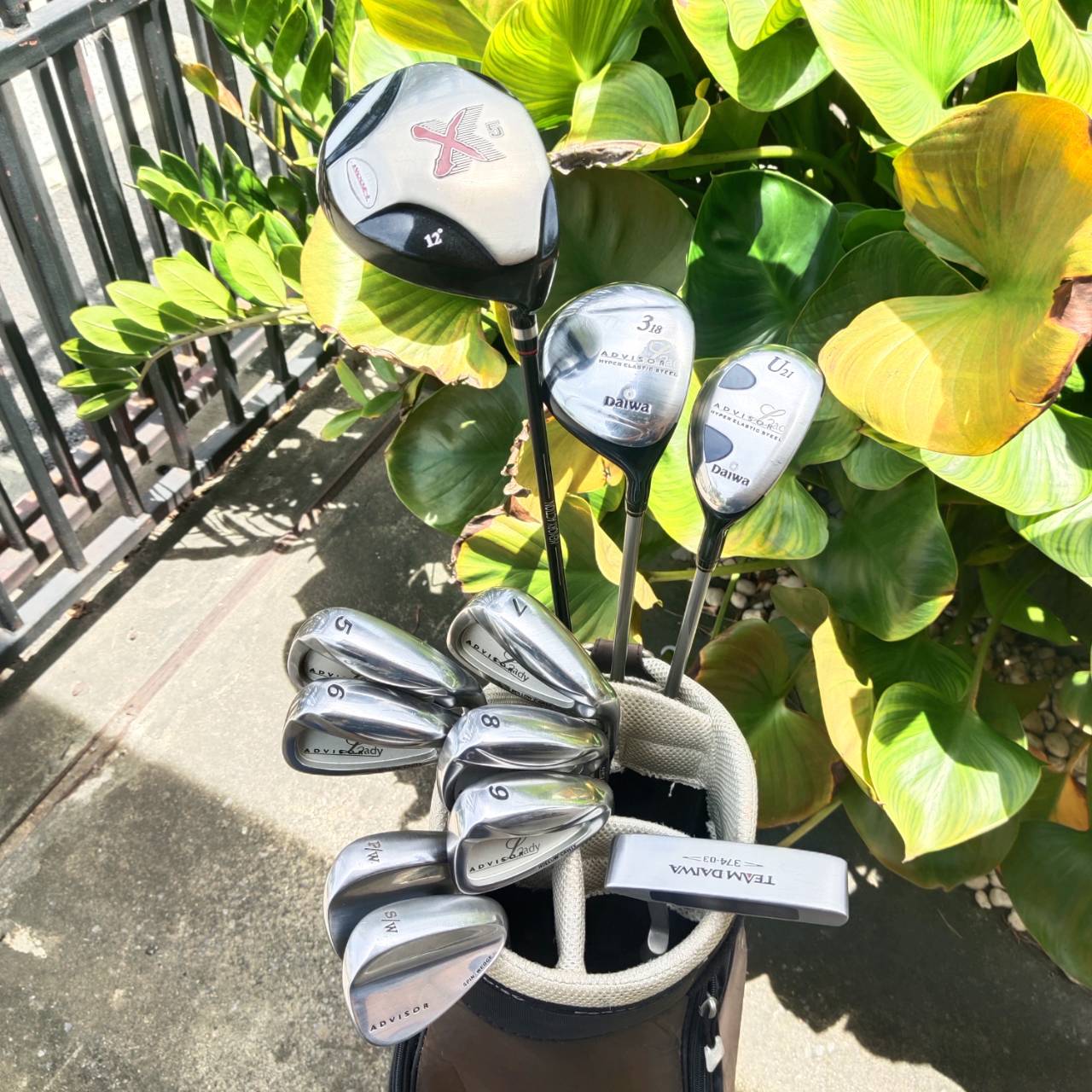 *ไม้กอล์ฟผู้หญิงครบชุด* DAIWA ADVISOR LADY พรีเมี่ยมญี่ปุ่น ออกแบบให้ตีง่ายมากที่สุด