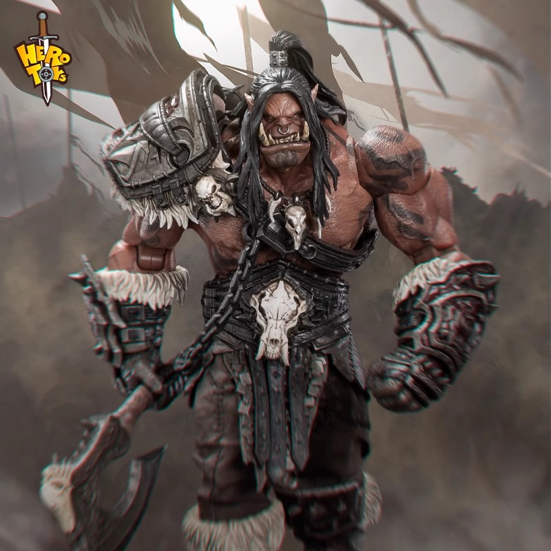 [สั่งจอง] Hero Toys 1/10 : tribal war song war chief roar father orc warrior - Orc