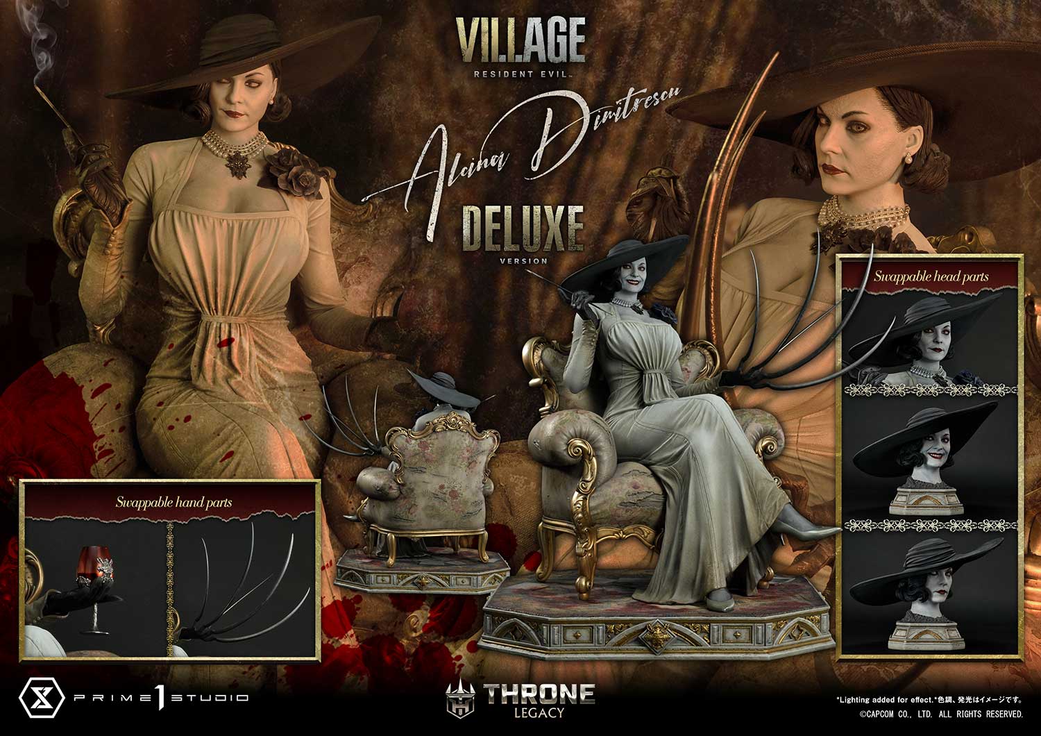 [สั่งจอง]Prime 1 Studio : Alcina Dimitrescu (Resident Evil Village)