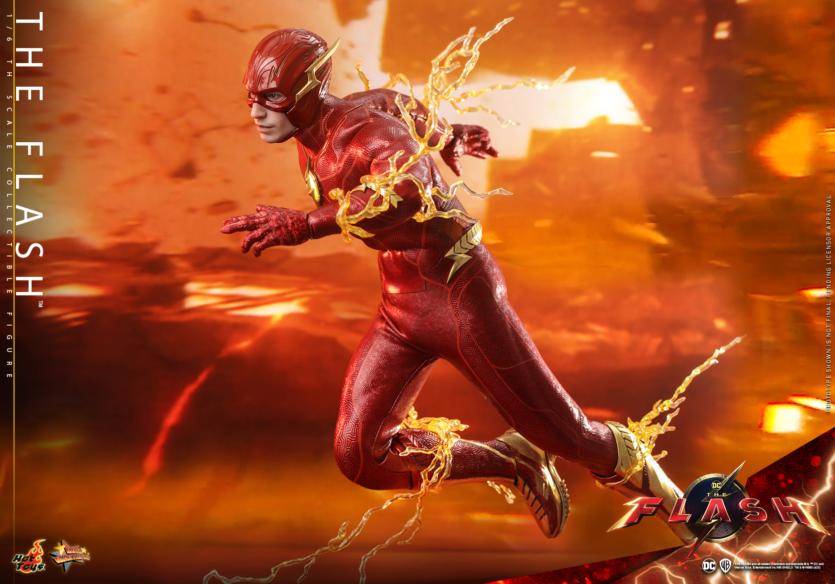 [พร้อมส่ง]Hot Toys MMS713 1/6 : The Flash (Standard Ver.)