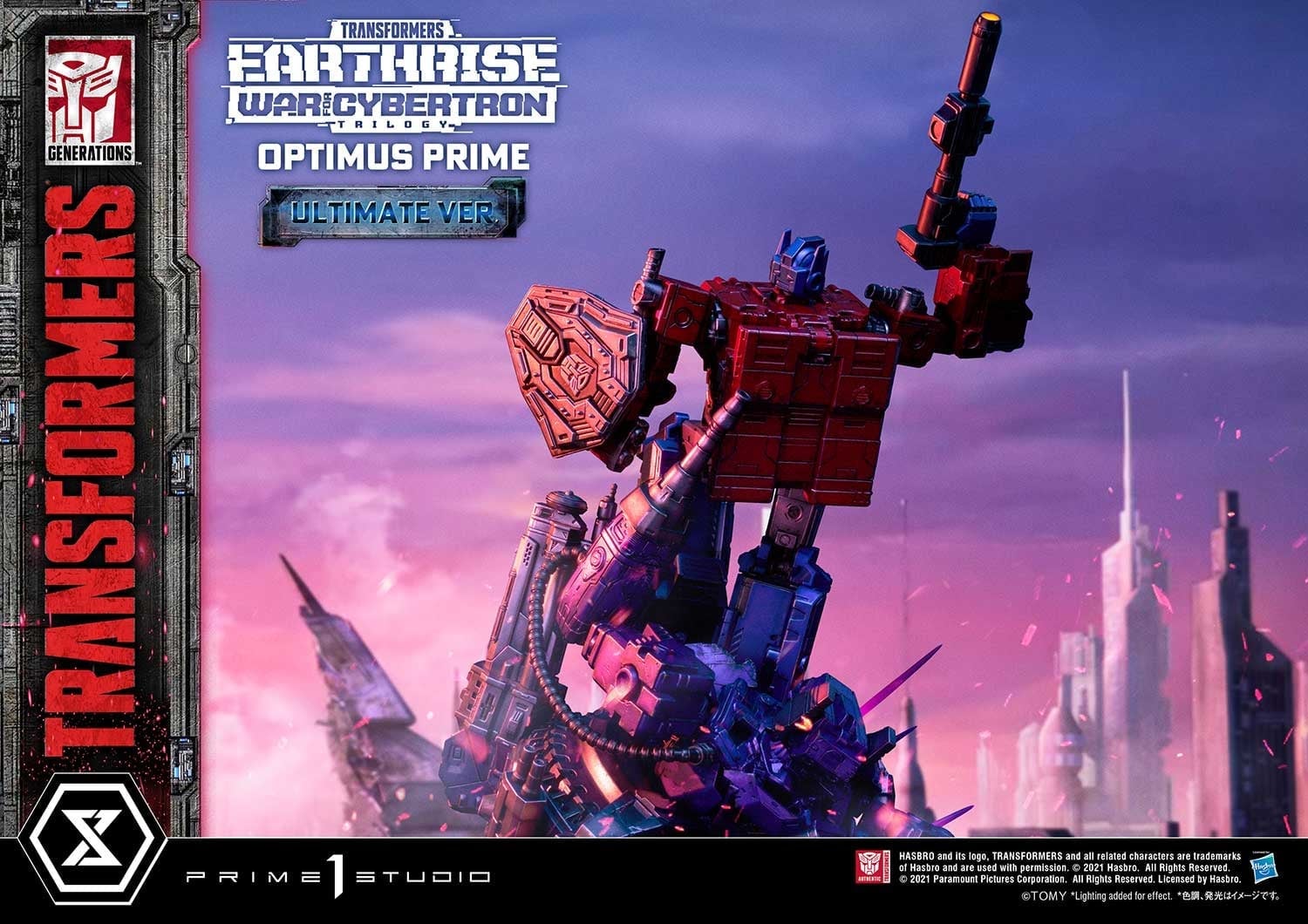 [สั่งจอง]Prime 1 Studio PMTF-05UL 1/3 : War for Cybertron - Optimus Prime (Ultimate Version)
