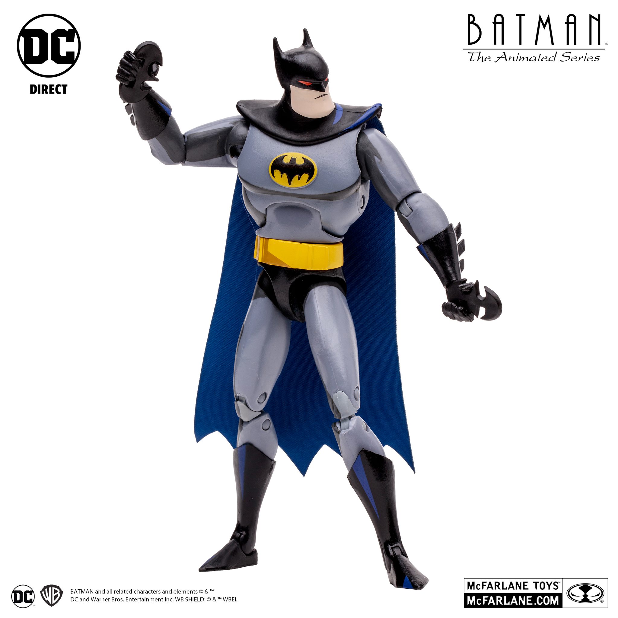 [สั่งจอง] McFarlane Toys 6" : BATMAN: THE ANIMATED SERIES Wave2 (BAF Lock-Up!)