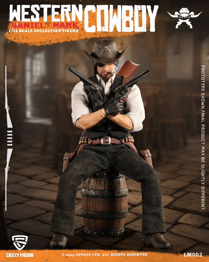[สั่งจอง]CFTOYS LM002 1/12 : Western Cowboy Daneiel - Mark