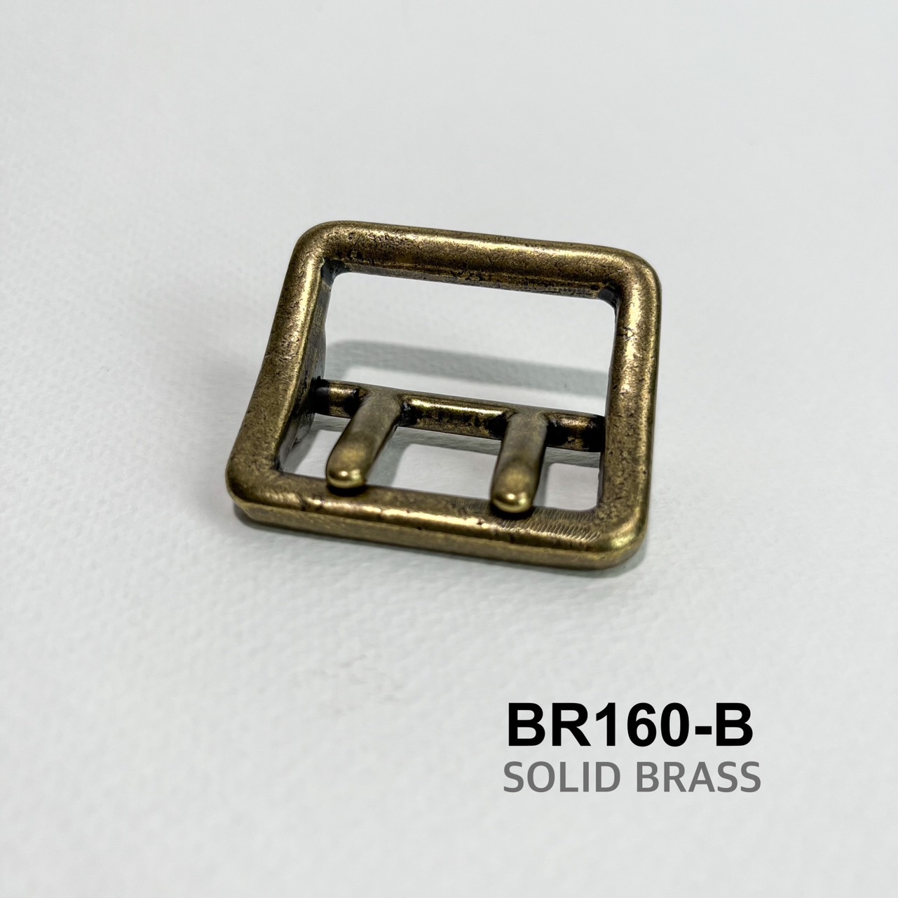 ฺBR160-ฺB หัวเข็มขัดทองเหลืองทำผิวสนิม ขนาด 38มิลหรือ 1.5นิ้ว ** ราคาต่อชิิ้น**