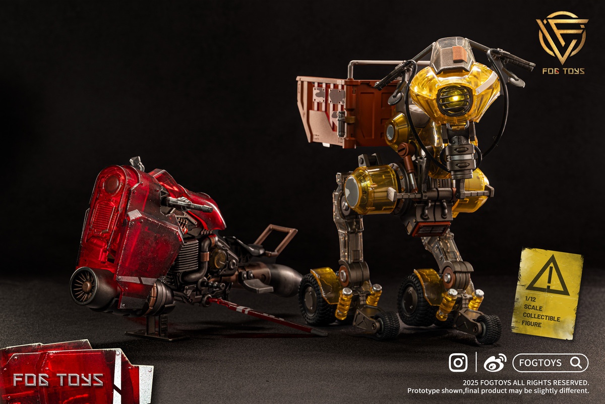 [สั่งจอง]FOGTOYS 1/12 : “Falcon” Translucent .VER