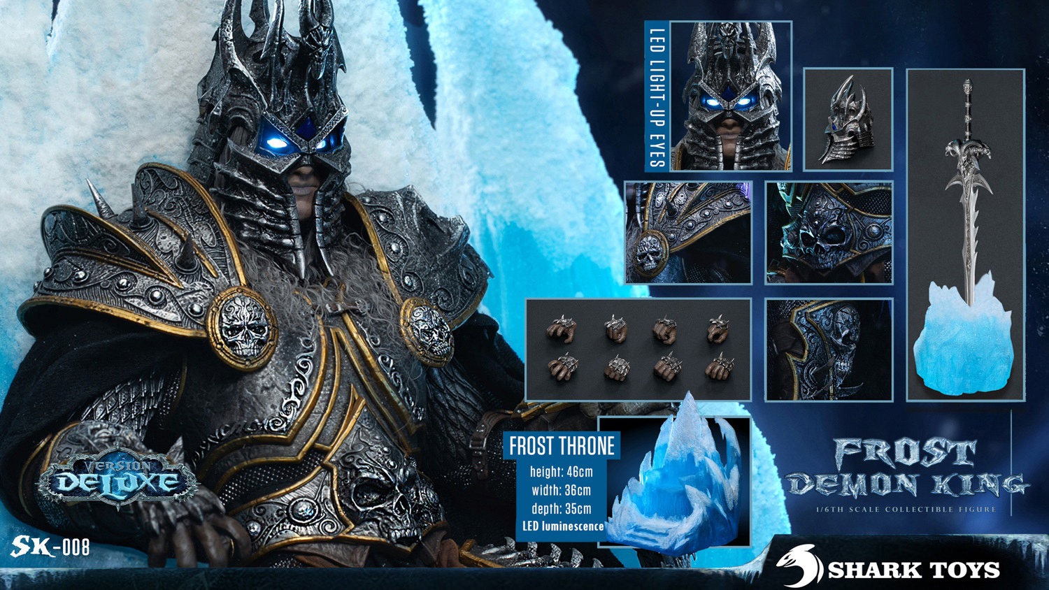[สั่งจอง] SHARK TOYS 1/6 : Frost Demon King