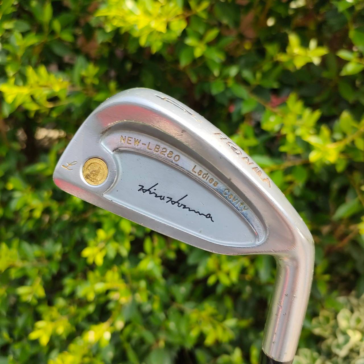 ** ไม้กอล์ฟสำหรับผู้หญิง ** เหล็ก4 HONMA NEW-LB280 ก้าน FEATHER WEIGHT ก้าน ระดับ 4 ดาว **** ตัวนี้แพงจัดๆๆๆ ครับ 4 ดาวหายากมาก เป็นทอง 18K ครับผม