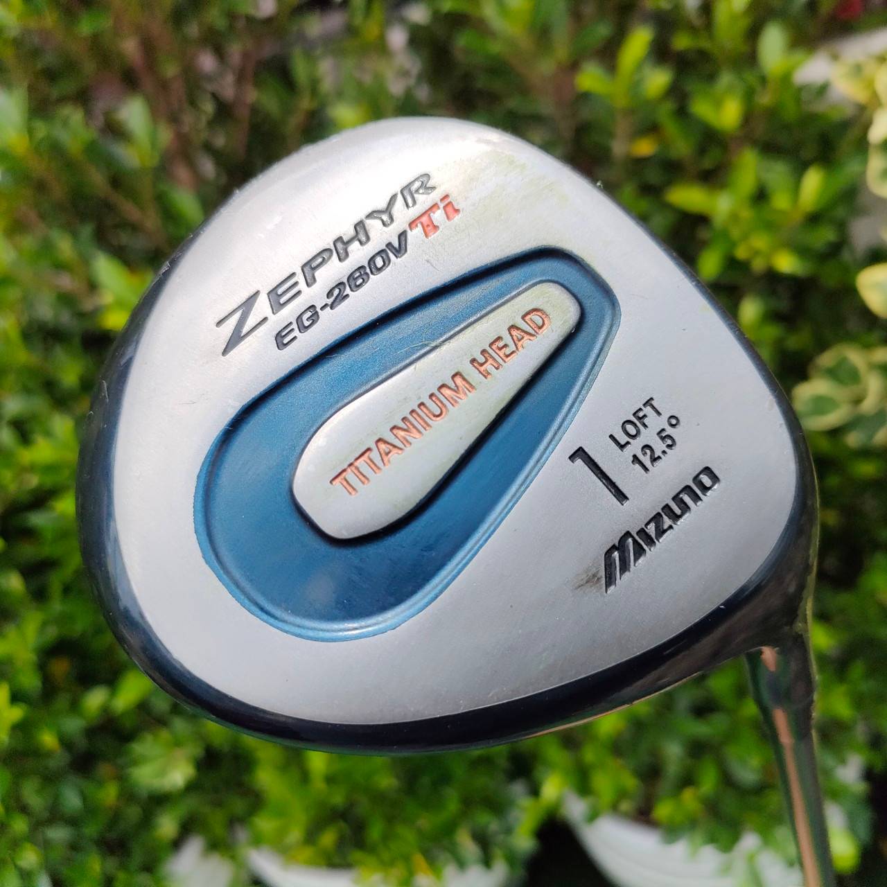 DRIVER MIZUNO ZEPHYR EG-260V TI ก้าน TECHNO FLEX.2660 FLEX R องศา 12.5