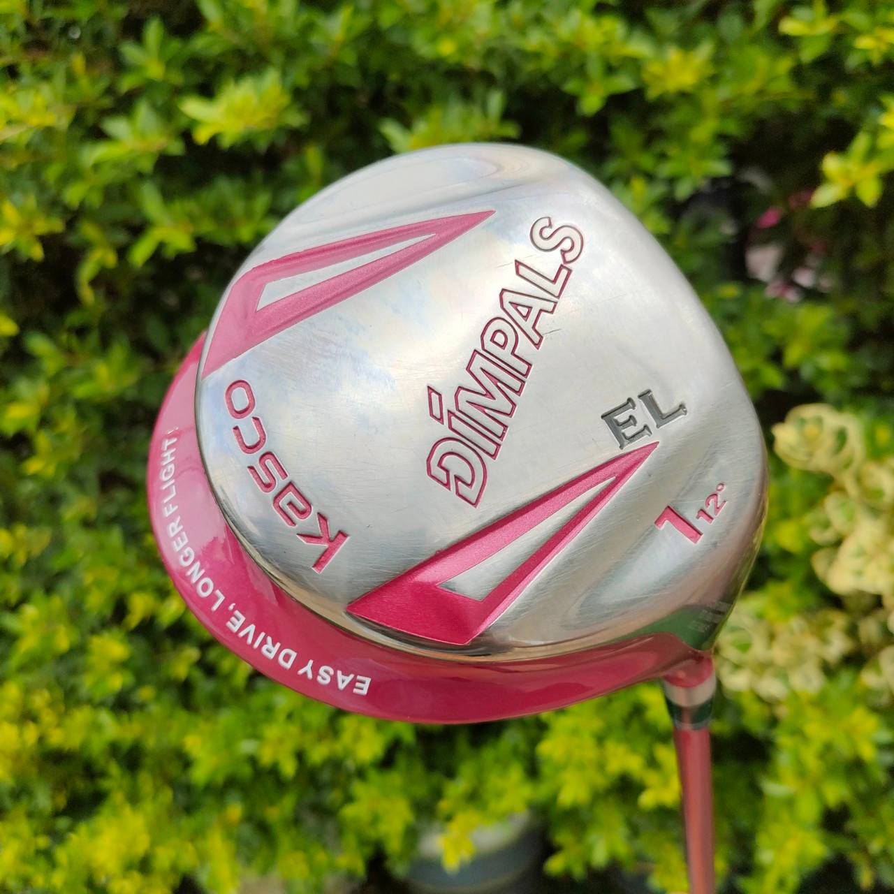 *ไม้กอล์ฟสำหรับผู้หญิง* DRIVER KASCO DIMPALS EL องศา 12 ก้าน DIMPALS FLEX L ** มาพร้อม COVER ตรงรุ่น ** สุดยอด Driver พรีเมี่ยมญี่ปุ่น!! ไม้กอล์ฟมือสอง ของแท้ BY NakaraLuxurious