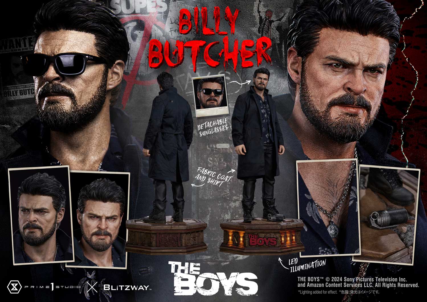 [สั่งจอง]Prime 1 Studio : William "Billy" Butcher (The Boys)