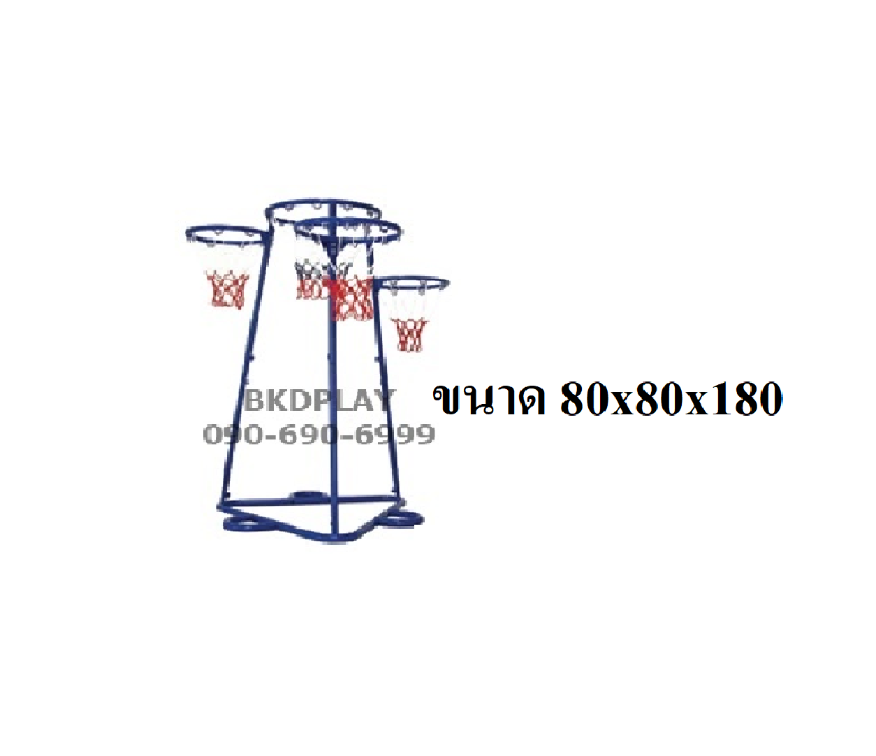 เครื่องเล่นสนาม กลางแจ้ง เหล็ก ชู้ตบาส 3 ระดับ Outdoor Playground, ราคาโรงงาน สินค้าสั่งผลิต 10-20 วัน