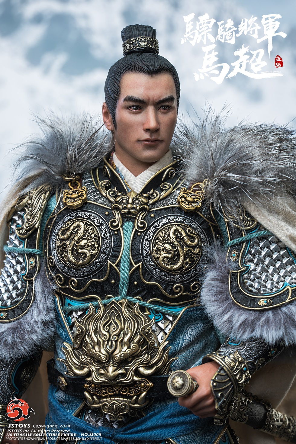 [สั่งจอง] JSTOYS 1/6 CAVALRY GENERAL MA CHAO, MENGQI - JS005 : STANDARD EDITION