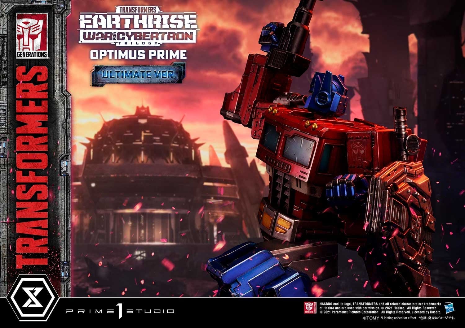 [สั่งจอง]Prime 1 Studio PMTF-05UL 1/3 : War for Cybertron - Optimus Prime (Ultimate Version)