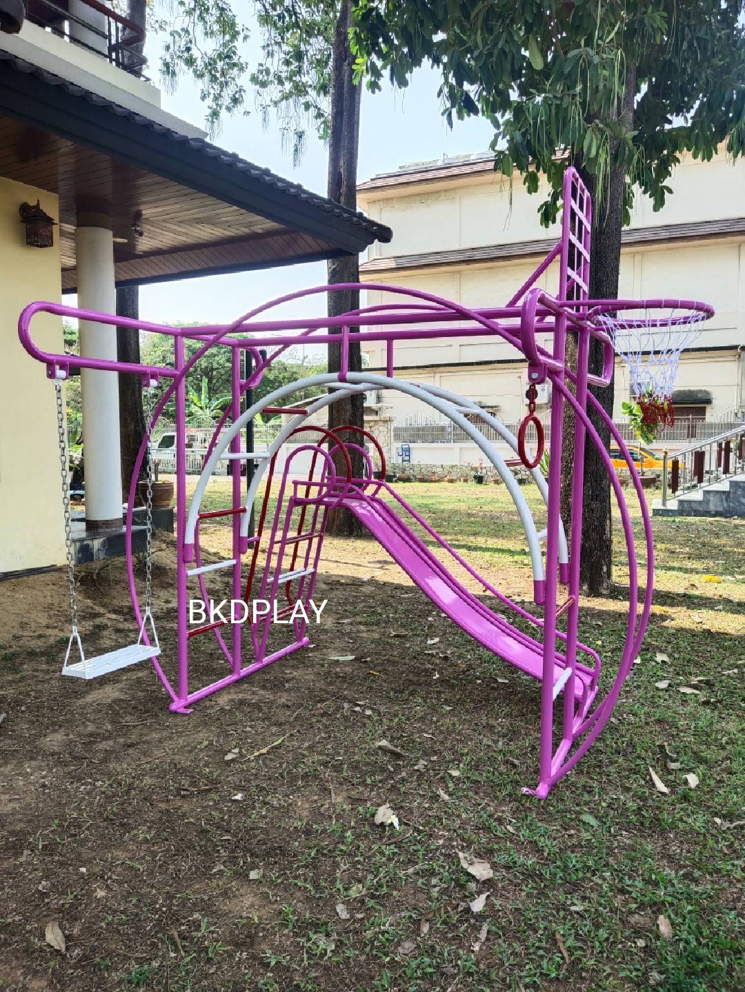 ชุดรวม C เครื่องเล่นสนามกลางแจ้ง เครื่องเล่นสนามเหล็ก,ประกอบด้วยสไลเดอร์ชิงช้าปีนป่ายบาร์โหน OutdoorPlayground,ผลิตเครื่องเล่นสนาม,เครื่องเล่นในสนามเด็กเล่น,เครื่องเล่นงบสพฐ.,ประชารัฐ, ราคาโรงงาน