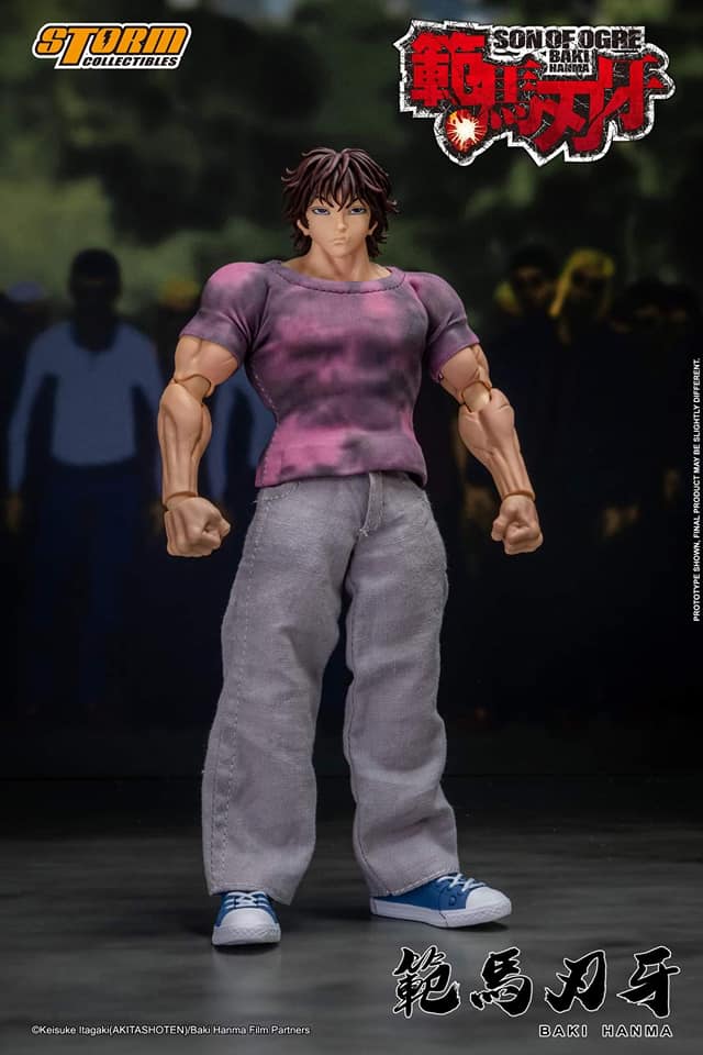 [สั่งจอง]Storm Toys KIBK05 1/12 : SON OF THE OGRE : Baki Hanma