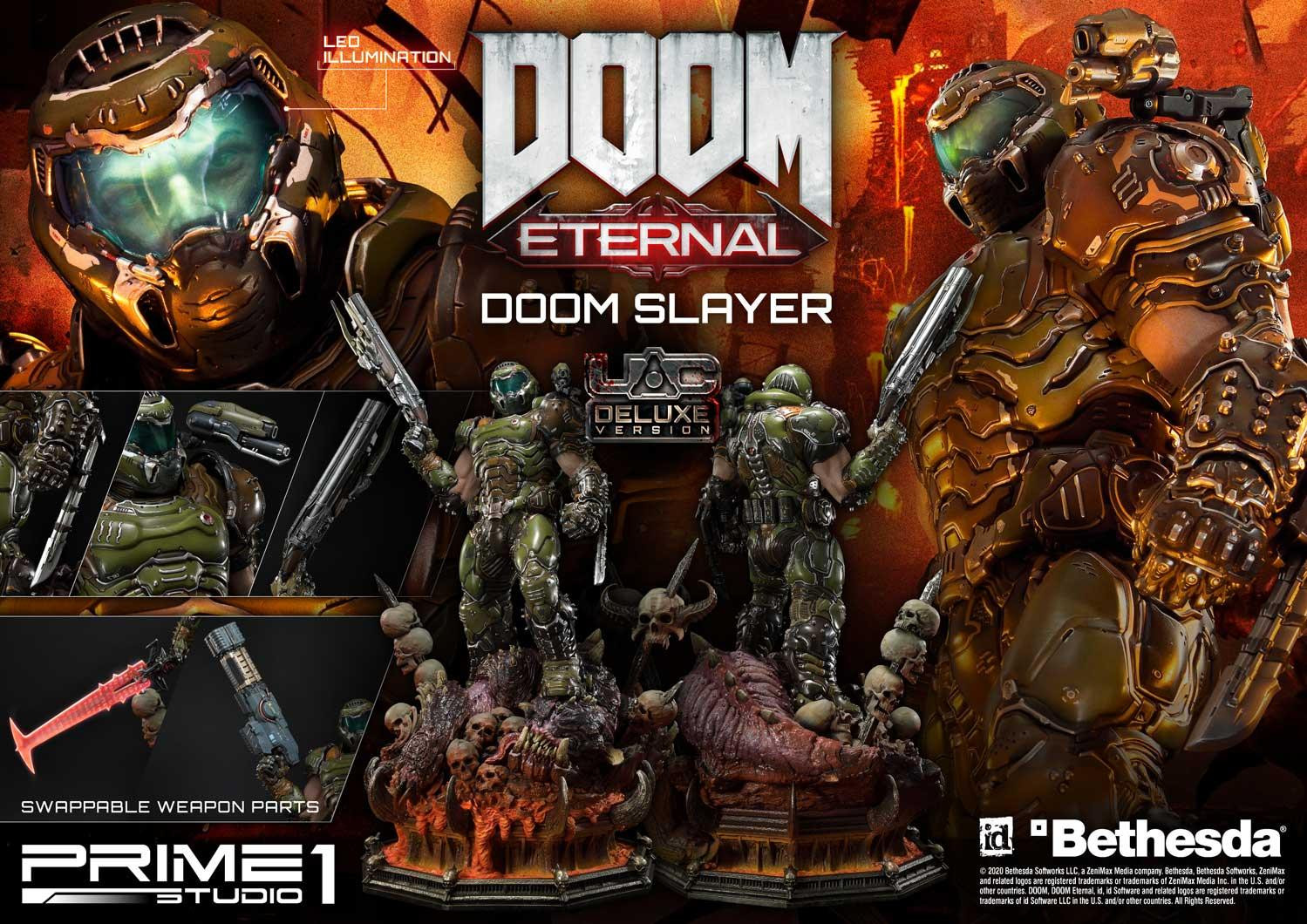 [สั่งจอง]Prime 1 Studio UMMDOOM-01: Doom Slayer (Doom Eternal) [Standard Ver.]