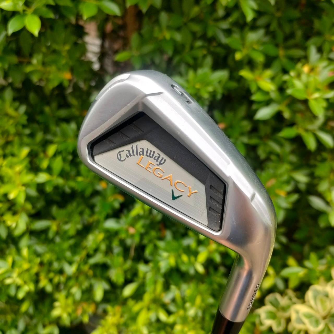 ชุดเหล็ก CALLAWAY LEGACY V มีเหล็ก 5-9 เเละ PW SW ก้าน LEGACY FLEX R เป็นเหล็กเนื้อ FORGED แท้ แต่ยังมี CAVITY ที่ลึกมาก!! สภาพสวยมาก!! ไม้กอล์ฟมือสอง ของแท้ BY NakaraLuxurious