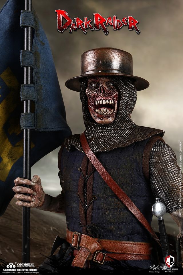 [สั่งจอง]COOMODEL 1/6 NS002 NIGHTMARE SEIRES (DIECAST ALLOY) - DARK RAIDER