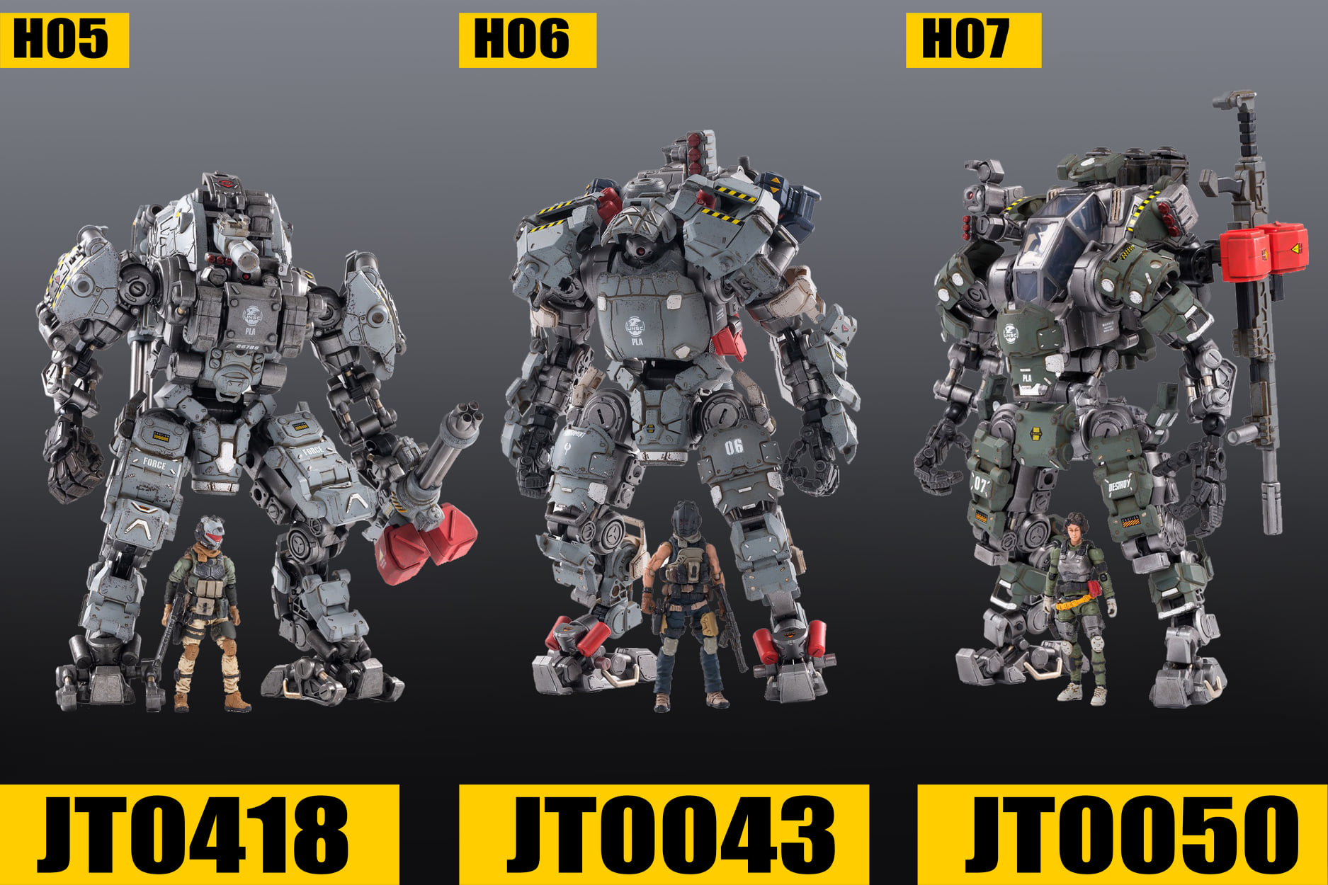 [สั่งจอง]JOYTOY 1/25 : Steel Bone Mecha