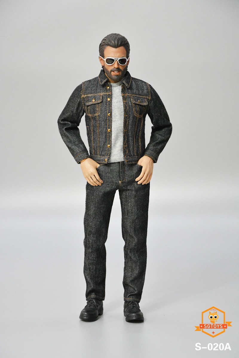 [สั่งจอง]SGTOYS 1/6 : Denim costume suit set