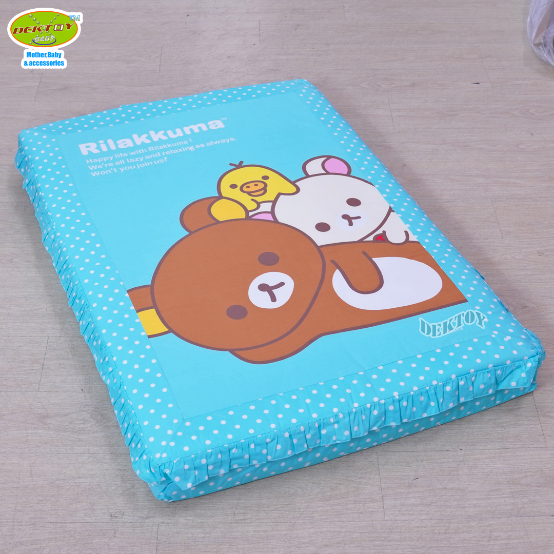 Papa ปาป้า ที่นอนเด็กเบาะฟองใย ริลัคคุมะ ไซส์ใหญ่พิเศษ นุ่มนิ่ม รุ่น RLK-H08