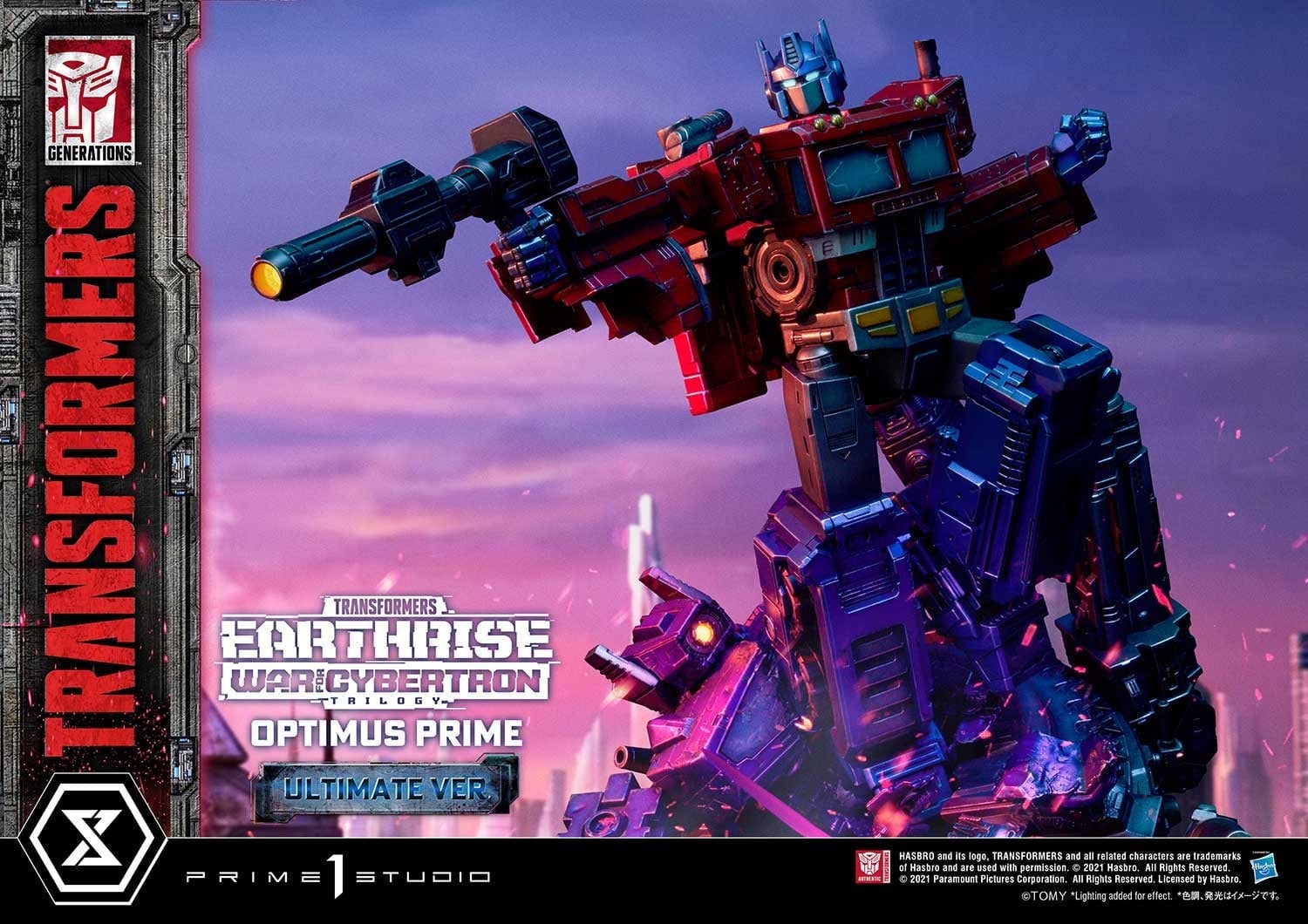 [สั่งจอง]Prime 1 Studio PMTF-05UL 1/3 : War for Cybertron - Optimus Prime (Ultimate Version)