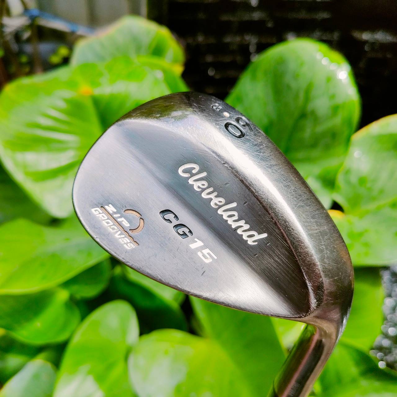 WEDGE Cleveland CG15 องศา 60 BOUNCE 8 ก้าน CLEVELAND WEDGE FLEX ร่องหน้าไม้เป็น ZIP GROOVE เป็นสี่เหลี่ยมเหมือนซิป สปินโหดมาก ไม้กอล์ฟพรีเมี่ยมมือสอง ของแท้ By NakaraLuxurious