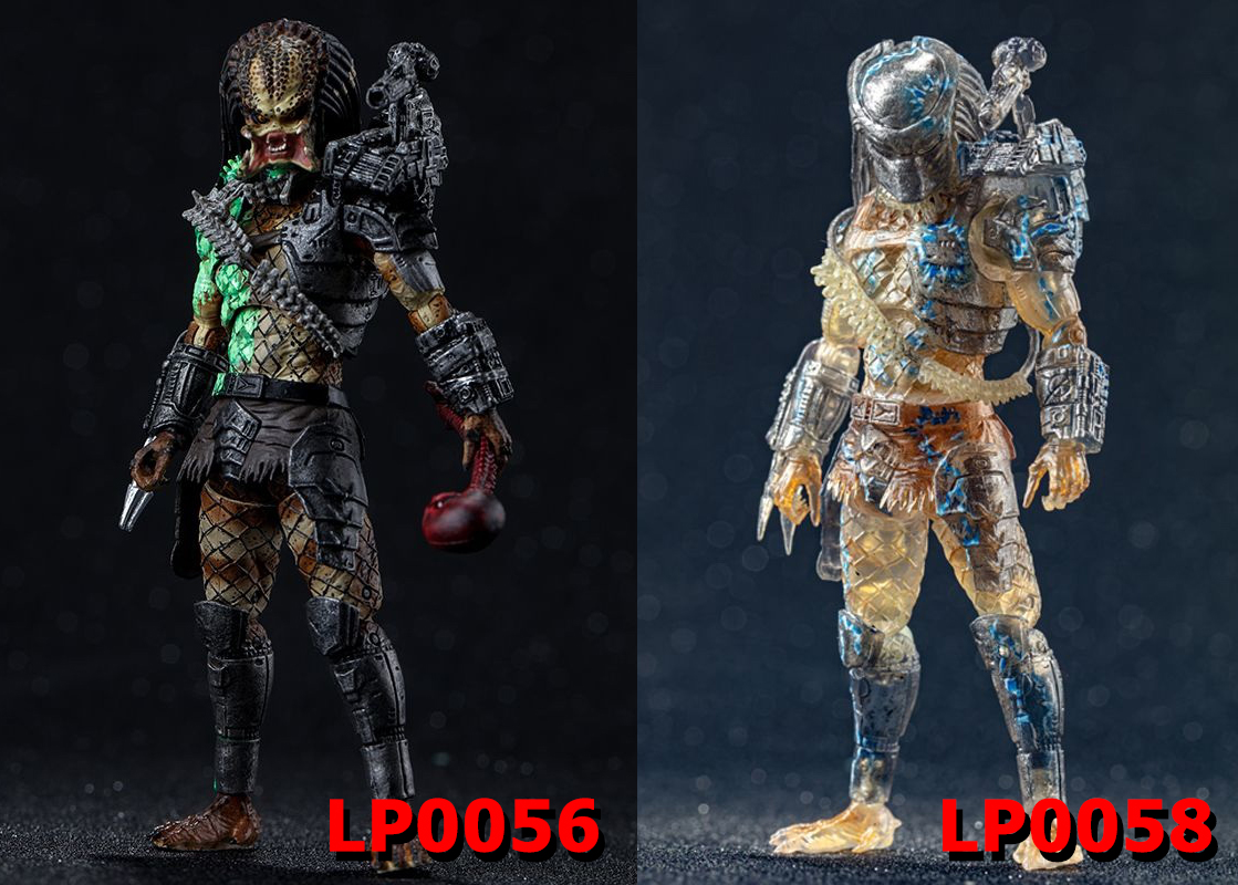 [สั่งจอง]Hiya Toys LP0056 / LP0058 Predator 1:18 Scale 4 Inch