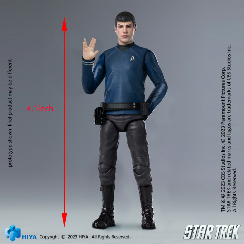 [สั่งจอง]Hiya Toys EMS0256 1/18 : Exquisite Mini Series STAR TREK 2009 - Spock