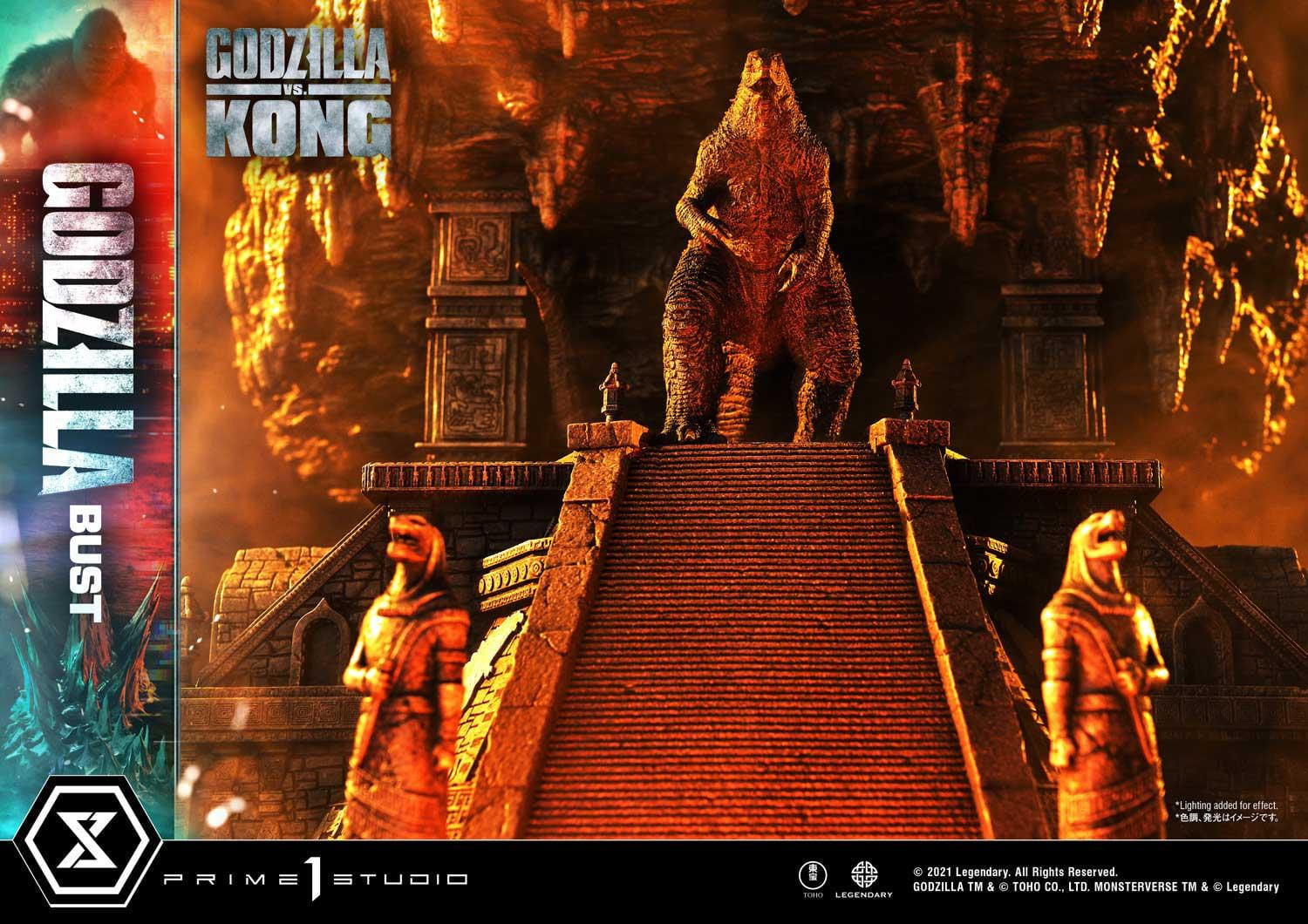 [สั่งจอง]Prime 1 Studio LSGVK-01 : Godzilla vs Kong Godzilla Bust