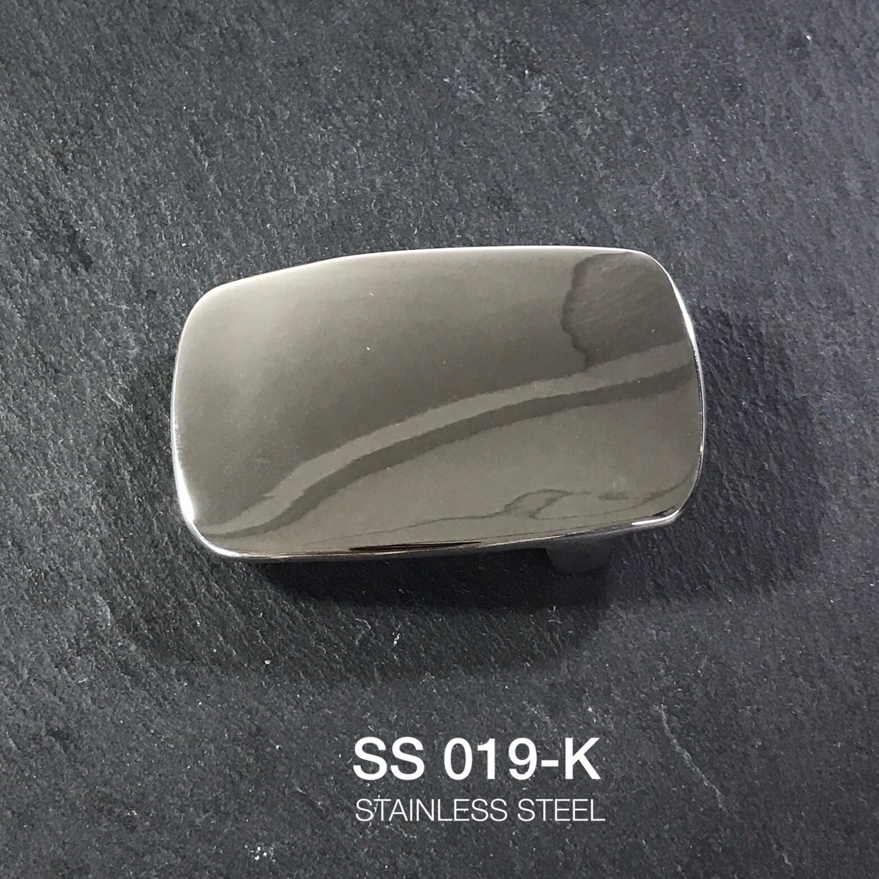 SS019-K หัวเข็มขัดสเตนเลสแท้ขนาด 38มิล หรือ 1.5นิ้ว อุปกรณ์งานหนัง leatherbrass**ราคาต่อชิ้น**