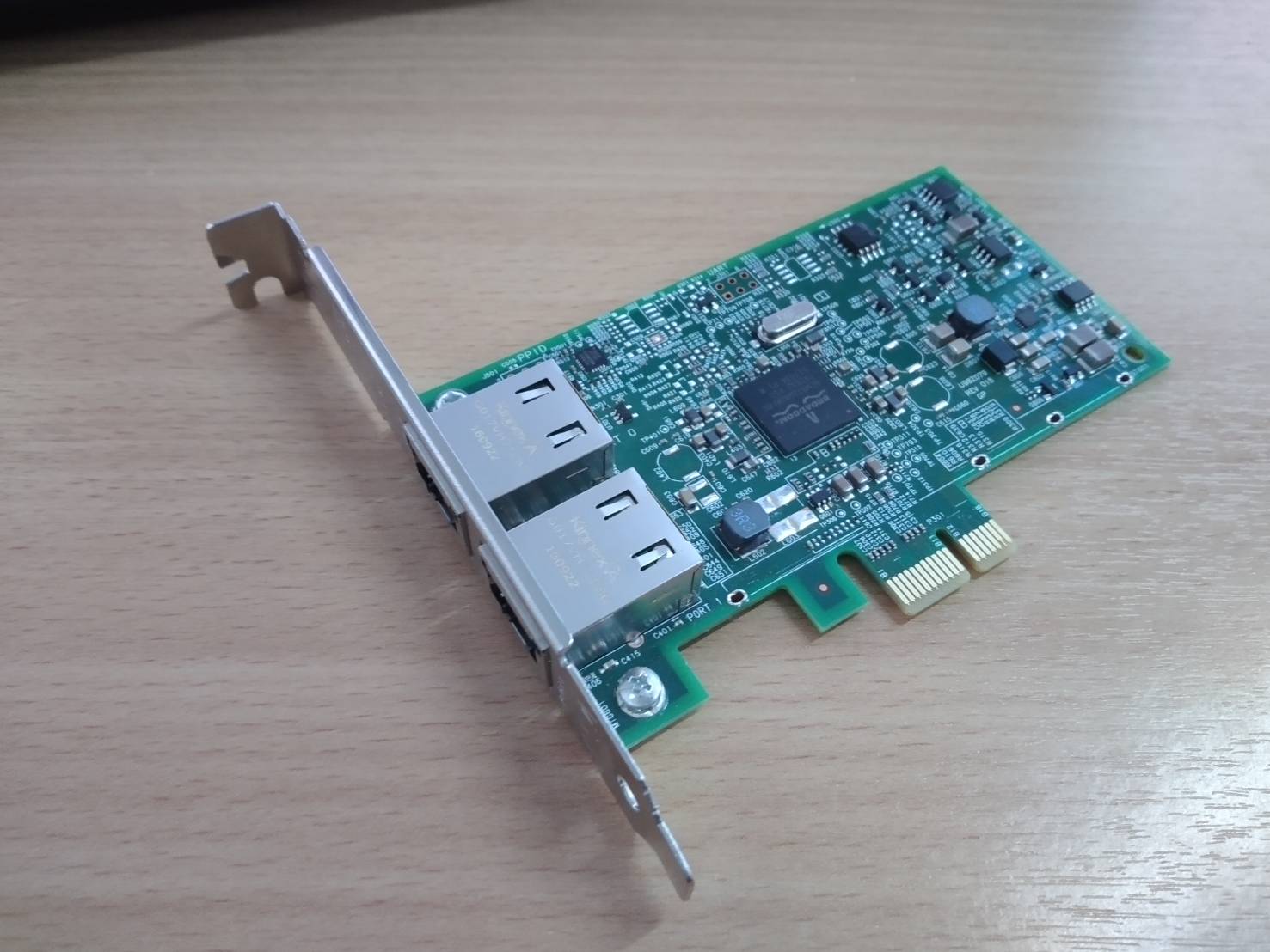 Dell Broadcom 5720 1Gbps 2-Port PCI-E Ethernet Network Adapter Card NIC ขายาว