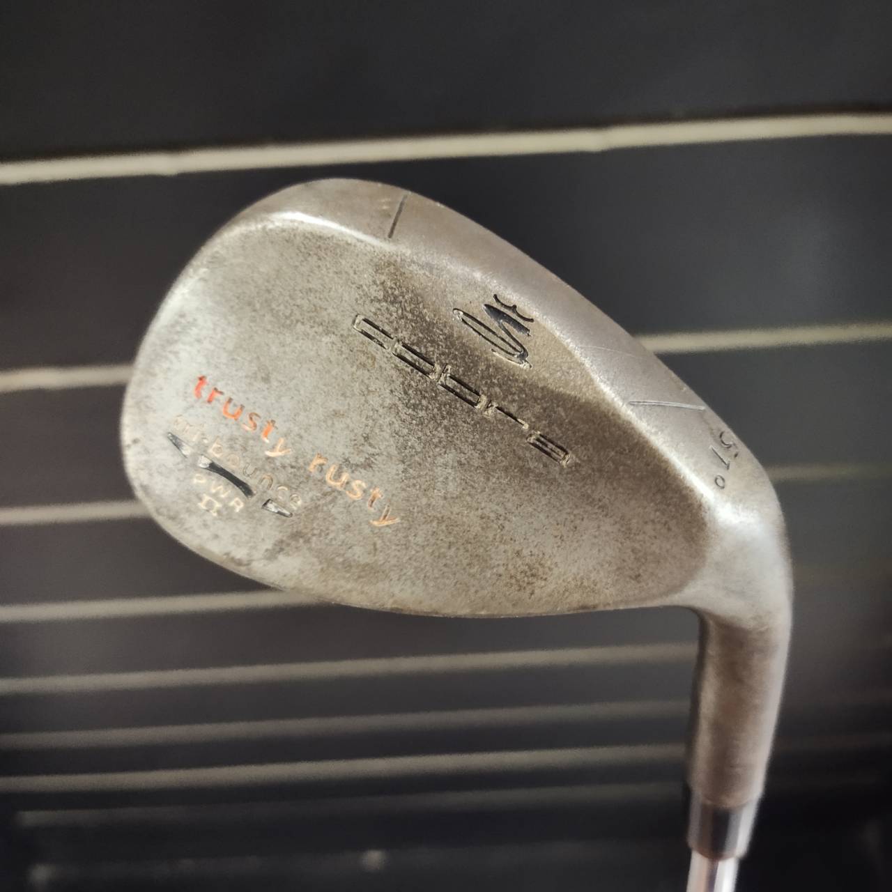 WEDGE COBRA Trusty Rusty องศา 51 ก้าน DG TOUR ISSUE สุดยอดแห่งพลังสปิน รุ่น OIL CAN ฺเจียร BOUNCE ได้สวยมาก ชิพง่าย